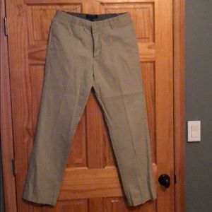 Banana Republic 33x32 Tan Straight Fit Gavin